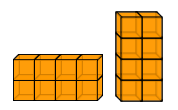 Two rectangular prisms